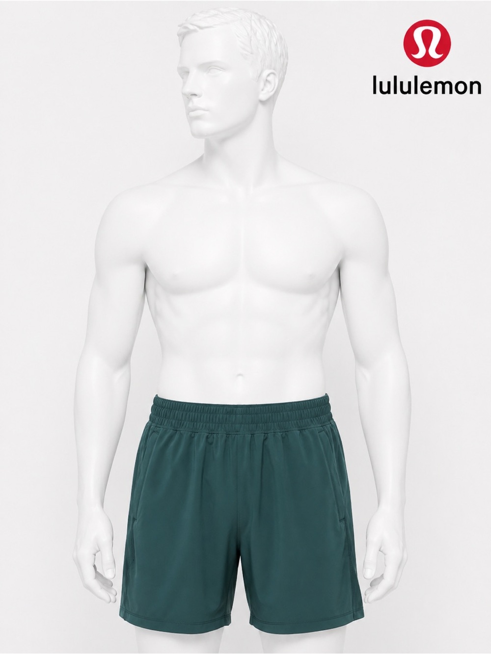 Lululemon Green Athletic Shorts - Men Small